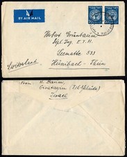 Copertina posta aerea anni 50