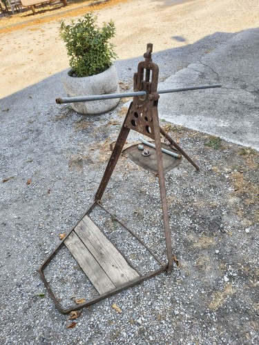 Cavalletto morsa per idraulici - cavalletto,