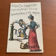 VENETO UMORISTICA - Cartolina Postale VENEZIA  primo 900