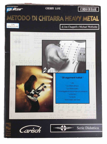 Metodo chitarra heavy metal - metodo,