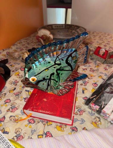 Scultura pesce vetro di - in,