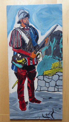 Quadro naif spagnolo - quadro,