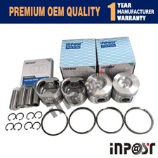 Set 4 pistoni con anello