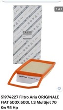 51974227 Filtro Aria ORIGINALE