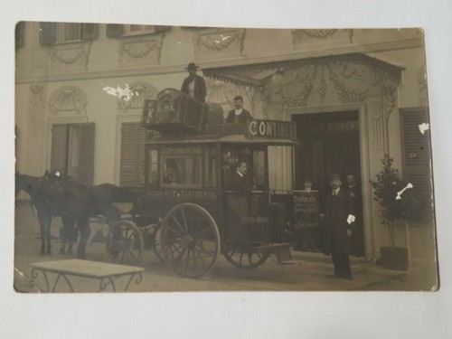 Cartolina foto carrozza grand - cartolina,