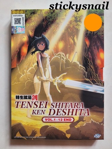 Anime dvd tensei shitara ken - dvd,