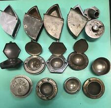 LOTTO RICAMBI DI 15 PORTA PUNTINE PER GRAMMOFONI 78 GIRI ANNI 20-30VARIE MARCHE