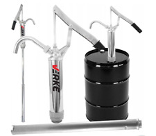 Pompa Per Fusti Manuale a Pistone Per Benzina Gasolio Olio Travaso Liquidi