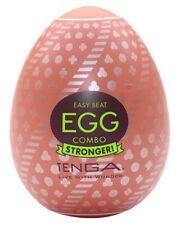 MASTURBATORE TENGA EGG COMBO STRONGER STIMOLATORE SESSUALE UOMO