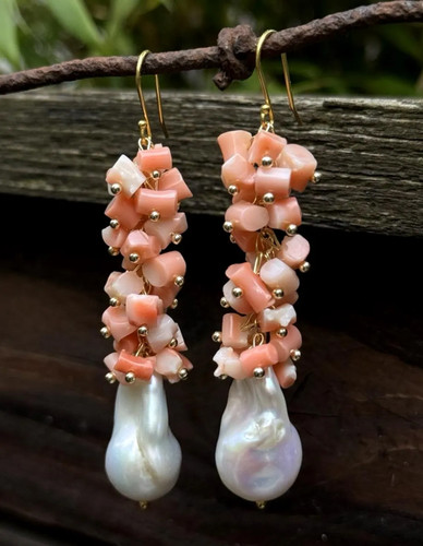 Orecchini perle barocche