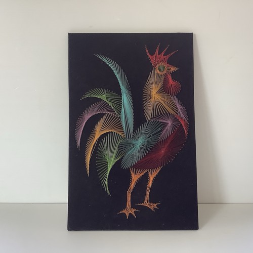 Tableau string art seventies - tableau,