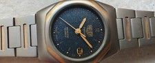 HEUER TITANIUM 100 Meters -NO TAG Heuer -Vintage 70s NOS New Old Stock NUOVO
