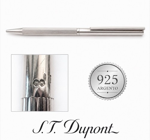 Dupont penna sfera argento 925 - penna,