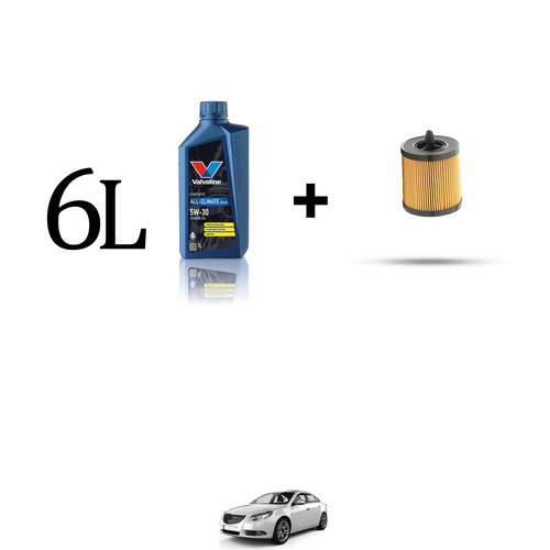 Kit filtro olio per opel - filtro, e