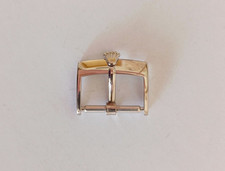 ROLEX Fibbia Buckle Oro Bianco 18kt - mm 16