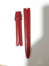 cinturino nero o rosso lucertola originale Gucci con taglio 12mm senza fibbia