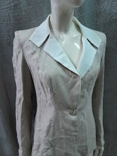 giacca donna puro lino Gattinoni taglia 42