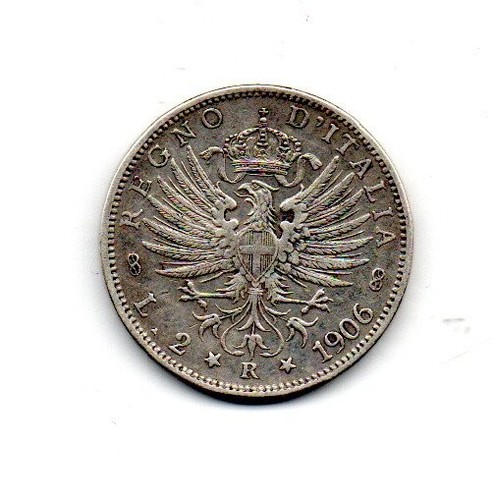 Italia regno 1906 2 - -,