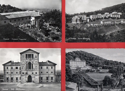 Frascati lotto 9 cartoline - di,