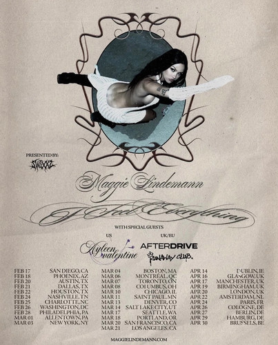 Poster concerto date - , tour