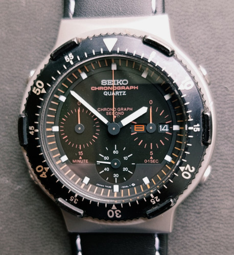 Seiko 7a38 6050 quartz - 7a38-6050,