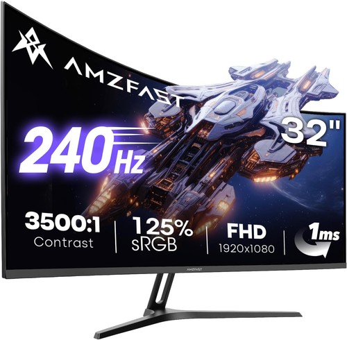 Amzfast pollici 240hz - 32,