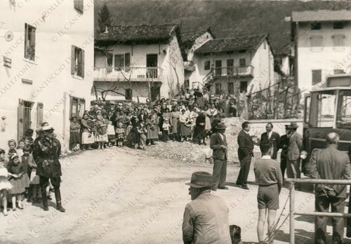 1958 feltre lasen - 1958, piazzetta