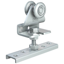 Omge art 1222 carrello a 2 ruote in delrin per porte scorrevoli