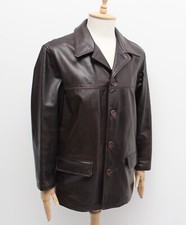 Cappotto giacca pelle uomo