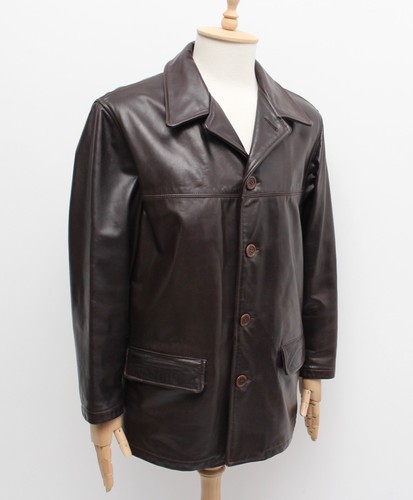 Cappotto giacca pelle uomo