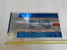 INSEGNA VINTAGE MOBIL OIL TABELLA INGRASSAGGIO ORIGINALE ALFA ROMEO 1900