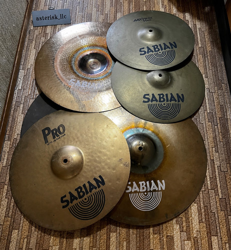 Lotto piatti sabian aax metal - sabian,