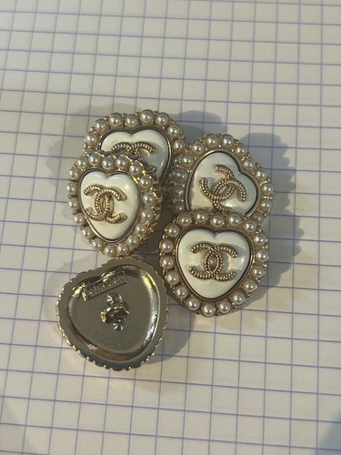 Boutons chanel vintage - boutons,