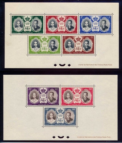 Fogli ricordo monaco yvert 5 - ricordo,