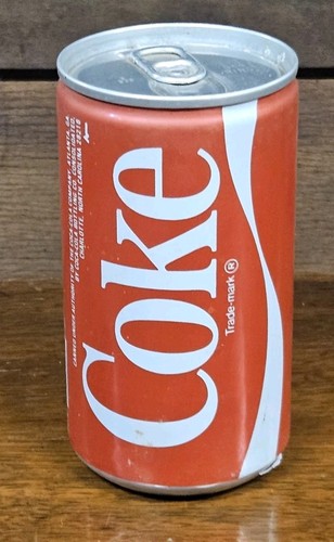 Vintage 1984 coca cola can - vintage, coca-cola