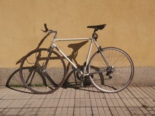 Bicicletta anni 70 Zanella con manubrio scatto fisso 