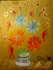 1961 PICASSO PABLO "Le vase de