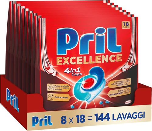Pril excellence 4in1 caps - pril,