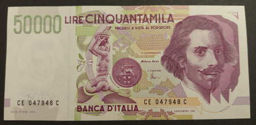 50000 lire 1999 - 24/06/1999, fds