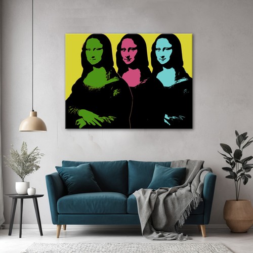 Quadro pop art dipinto mano - pop,