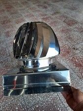 Comignolo Girevole In Acciaio 35x 35 Cm