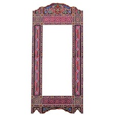 Cornice a specchio viola