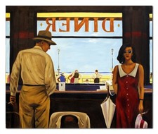 Jack Vettriano-75x90cm Dipinto