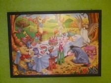 quadro puzzle winnie the pooh incorniciato cameretta bambini walt diney