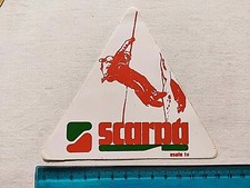 ADESIVO SCARPA ASOLO TREVISO ANNI 80 80s OLD STICKER AUTOCOLLANT ORIGINAL