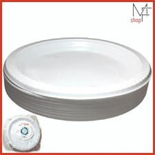 PIATTI PLASTICA PIANI BIANCO