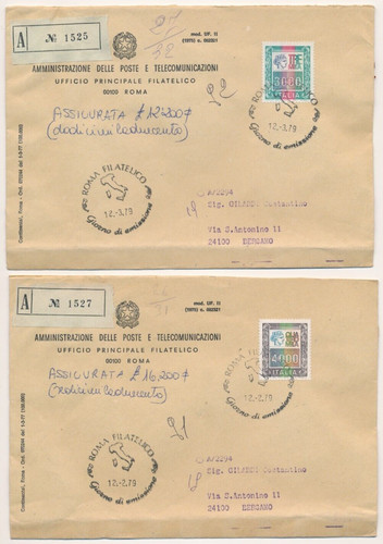 Storia postale 1979 2 - postale,