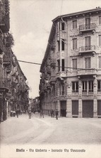 #BIELLA: VIA UMBERTO - INCROCIO VIA VESCOVADO