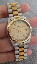 OROLOGIO VINTAGE BULOVA SUPER SEVILLE DAY DATE AUTOMATICO SWISS MADE 2 TONI GENT