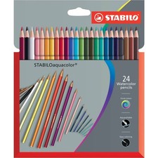 Matite colorate acquarellabili Stabilo aquacolor® astuccio in cartone assortiti 